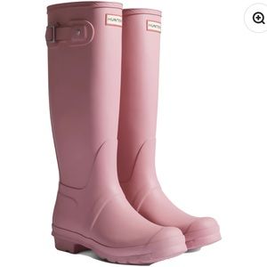 Hunter / Original Tall Rain Boots / Purring Pink / Women’s 10 / Great Condition